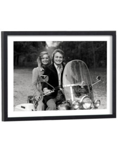 Tableau Claude François & Véronique Sanson vintage