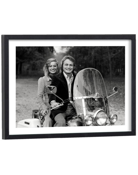 Tableau Claude François & Véronique Sanson vintage