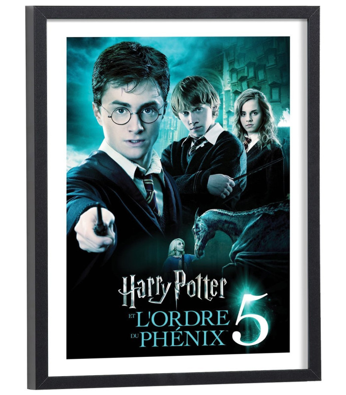 Affiche film Harry Potter 5 "Harry Potter et l'Ordre du Phénix"