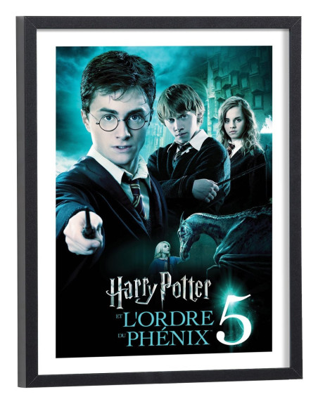 Affiche film Harry Potter 5 "Harry Potter et l'Ordre du Phénix"