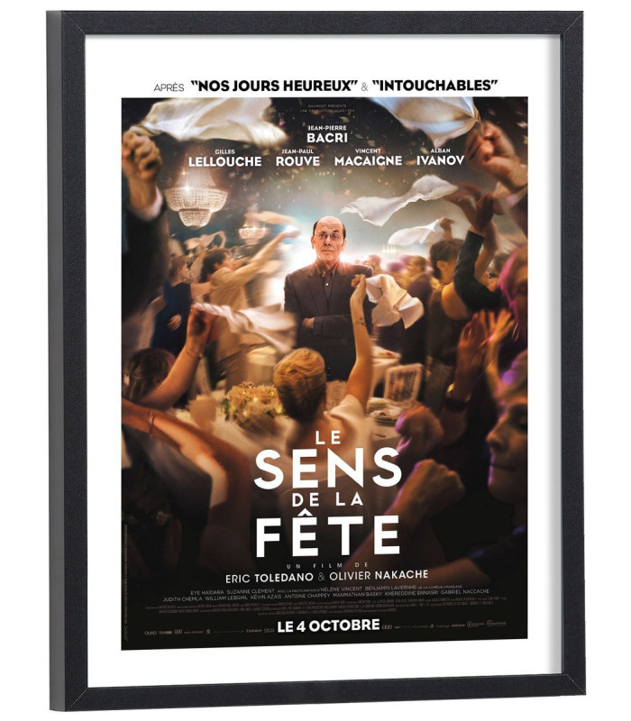 Affiche film Le sens de la fête
