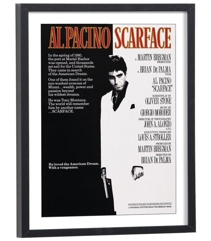 Affiche film Scarface