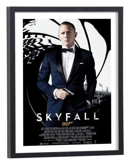 Affiche film Skyfall - James Bond 23