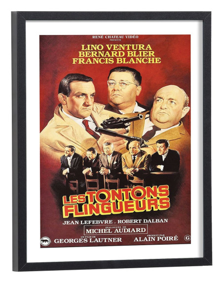 Affiche film Les tontons flingueurs