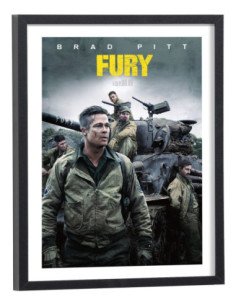 Affiche film Fury - Poster cinéma