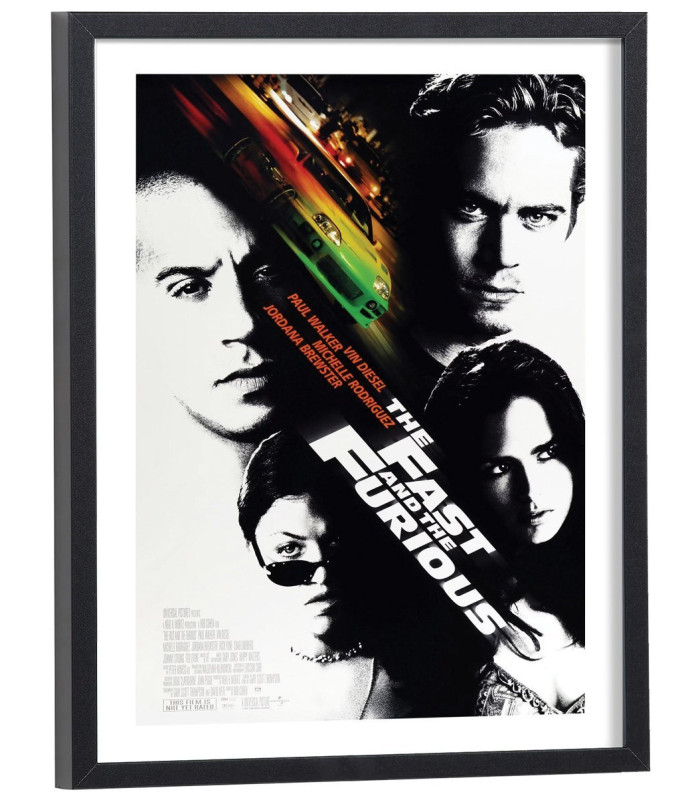 Affiche film Fast and furious 1