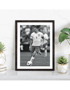 Affiche Robert Lewandowski Pologne 2