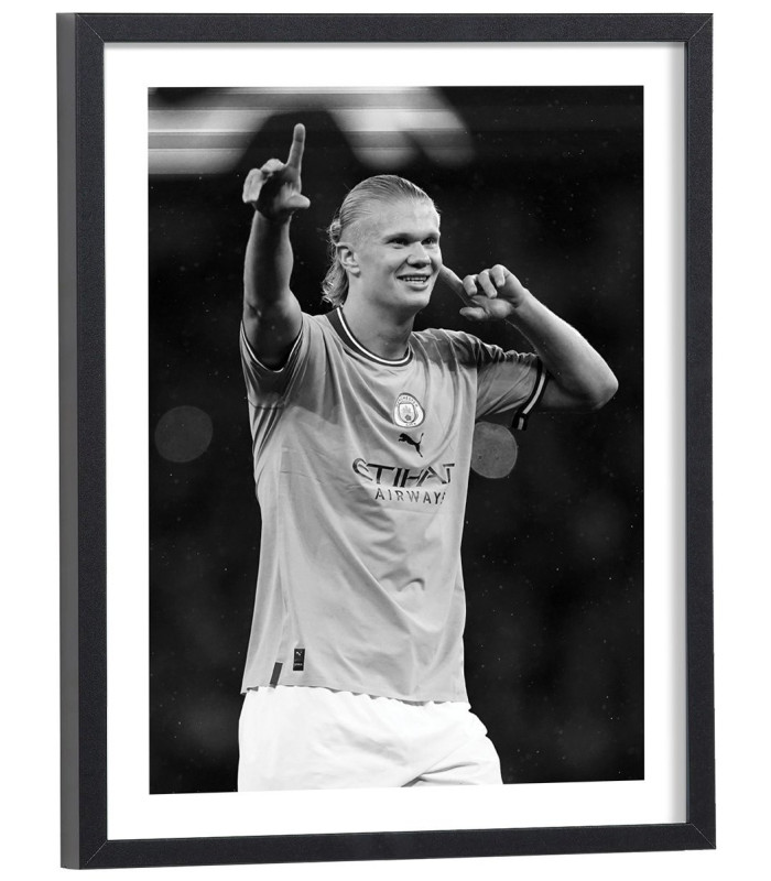 Affiche Erling Haaland Man City