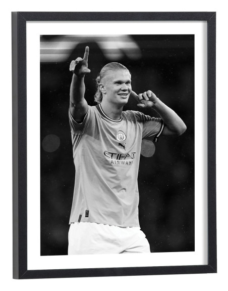 Affiche Erling Haaland Man City