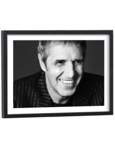 Affiche Julien Clerc noir et blanc