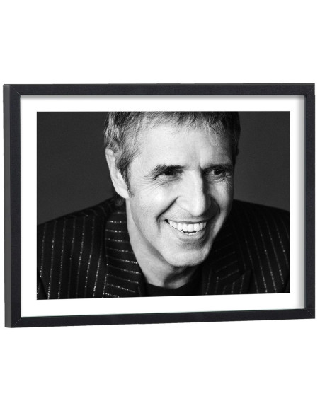 Affiche Julien Clerc noir et blanc