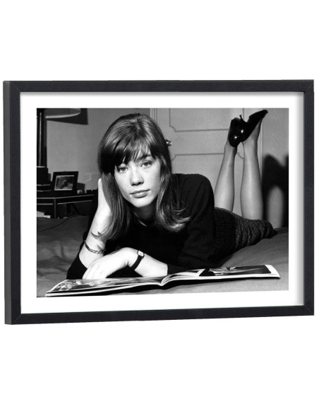 Affiche Françoise Hardy noir et blanc