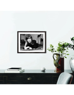 Affiche Françoise Hardy noir et blanc 2