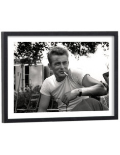 Tableau James Dean - Affiche acteur noir et blanc
