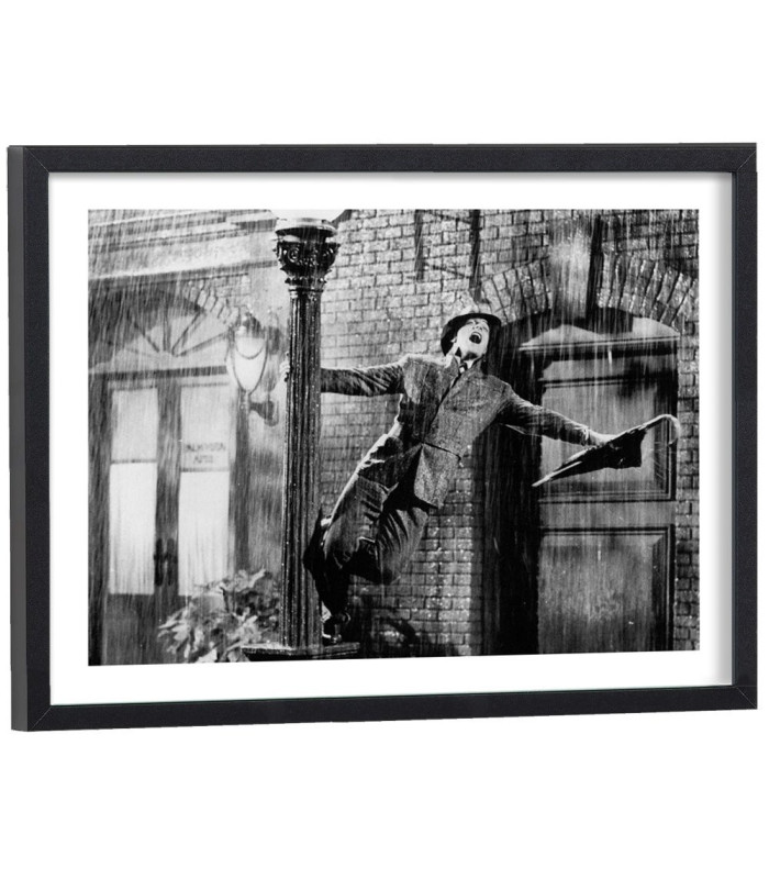 Affiche scène du film "Chantons sous la pluie"