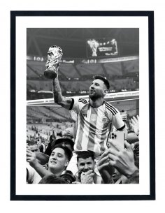 Leo Messi héros Argentine...