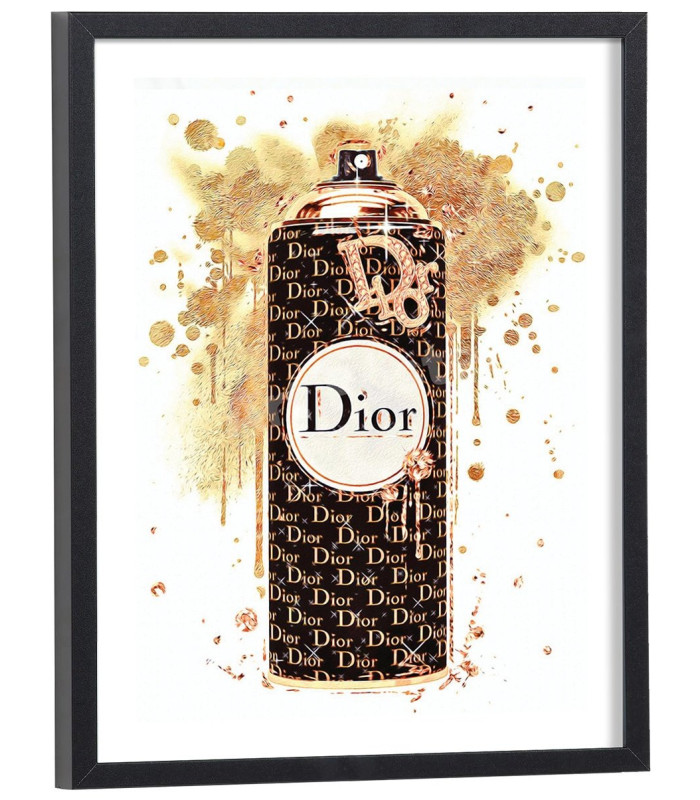 Affiche Dior Spray - Poster Luxe mode