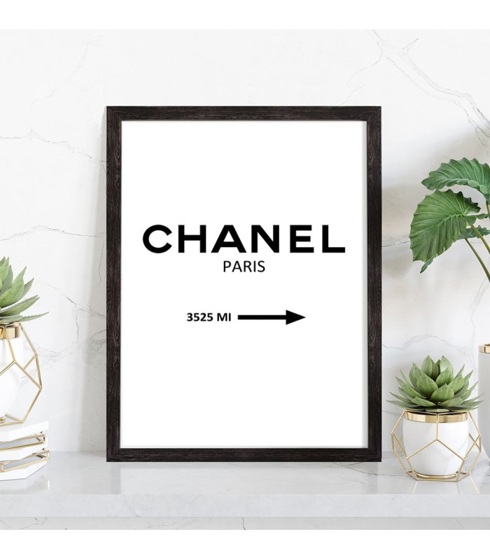  Affiche Chanel Paris