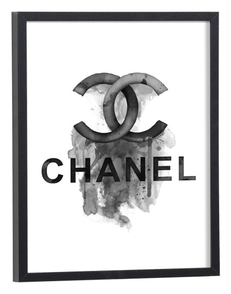 Tableau Chanel noir et blanc