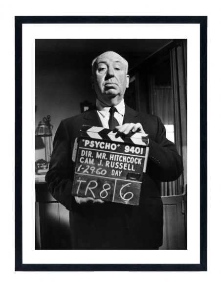 Tableau Alfred Hitchcock - Affiche film Psychose