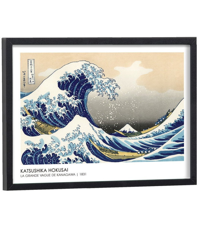 Tableau la grande vague de Kanagawa