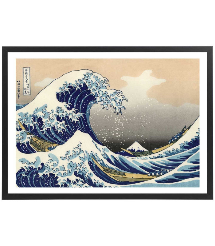 Affiche la grande vague de Kanagawa