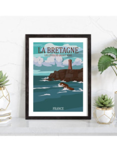 Affiche Bretagne vintage 2