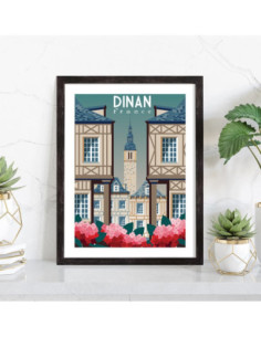 Affiche Dinan vintage 2