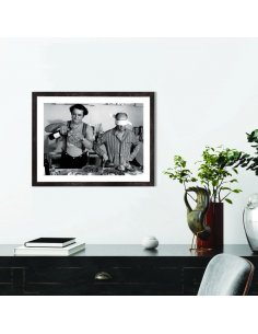 Tableau L'aile ou la cuisse - Affiche Coluche De Funes 2