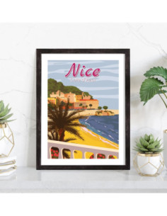 Affiche Nice vintage 2