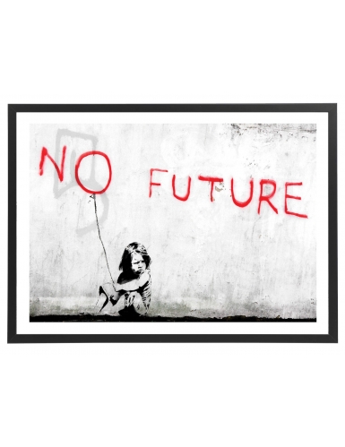 Tableau Banksy No future