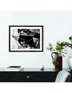 Affiche film "La cuisine au beurre" - Bourvil et Fernandel 2