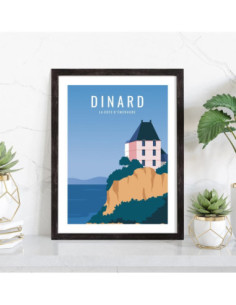 Affiche Dinard vintage 2