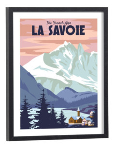 Affiche La Savoie vintage