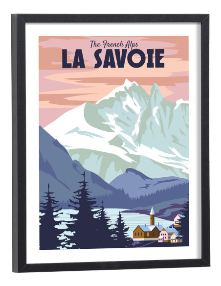 Affiche La Savoie vintage