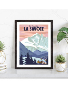 Affiche La Savoie vintage 2