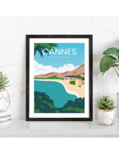Affiche Cannes vintage 2