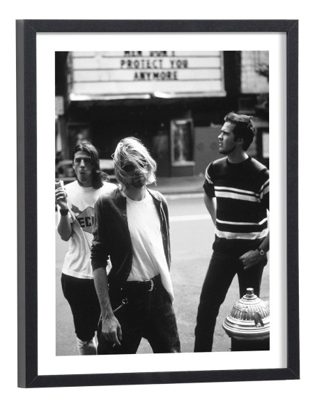 Tableau Nirvana - Affiche Groupe musique