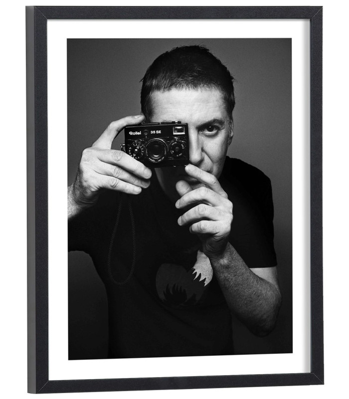 Affiche Etienne Daho noir et blanc