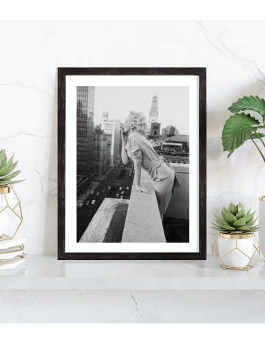 Marilyn Monroe Noir Et Blanc Murale Art Toile Tableau Mode Affiche Ananas  Vogue Couverture Citations Peinture Pour La Maison Tableaux Decoration  40x60 Cm Pas De Cadre Sd : : Cuisine et Maison