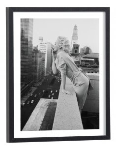 Tableau Marilyn Monroe noir et blanc