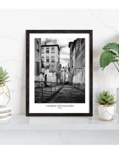 Affiche noir & blanc de Montmartre - acheter Affiche noir & blanc de  Montmartre (46298) 