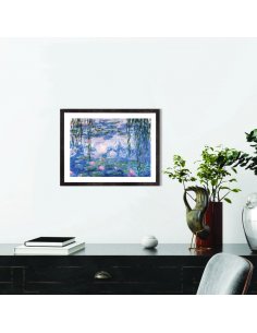 Tableau Monet Les Nymphéas reproduction 2