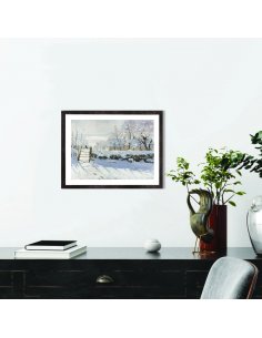 Tableau reproduction Claude Monet La pie 2