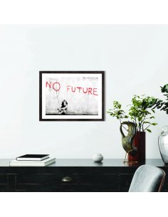 Tableau Banksy No future 2