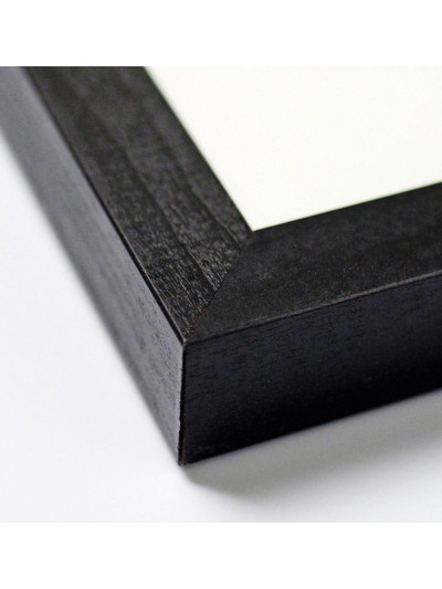 Tableau Abstrait formes noires déco intérieur