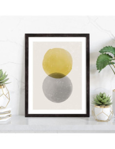 Tableau Abstrait formes Extra 2