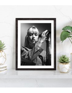 Tableau Angele noir et blanc 2
