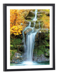 Affiche Cascade d'eau dans la nature