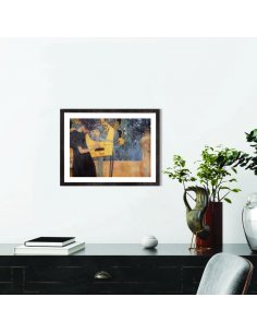 Tableau reproduction Klimt Musique 2